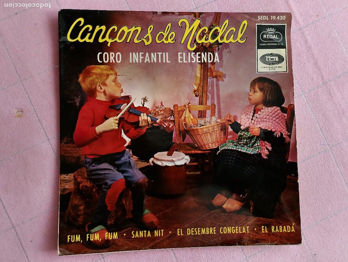 Discos de vinilo: Coro Infantil Elisenda &ndash; Can&ccedil;ons De Nadal, 1964