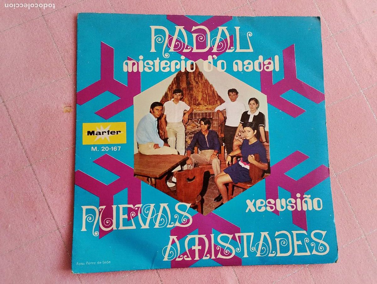 Discos de vinilo: Nuevas Amistades &ndash; Nadal, Misterio D'o Nadal, 1970