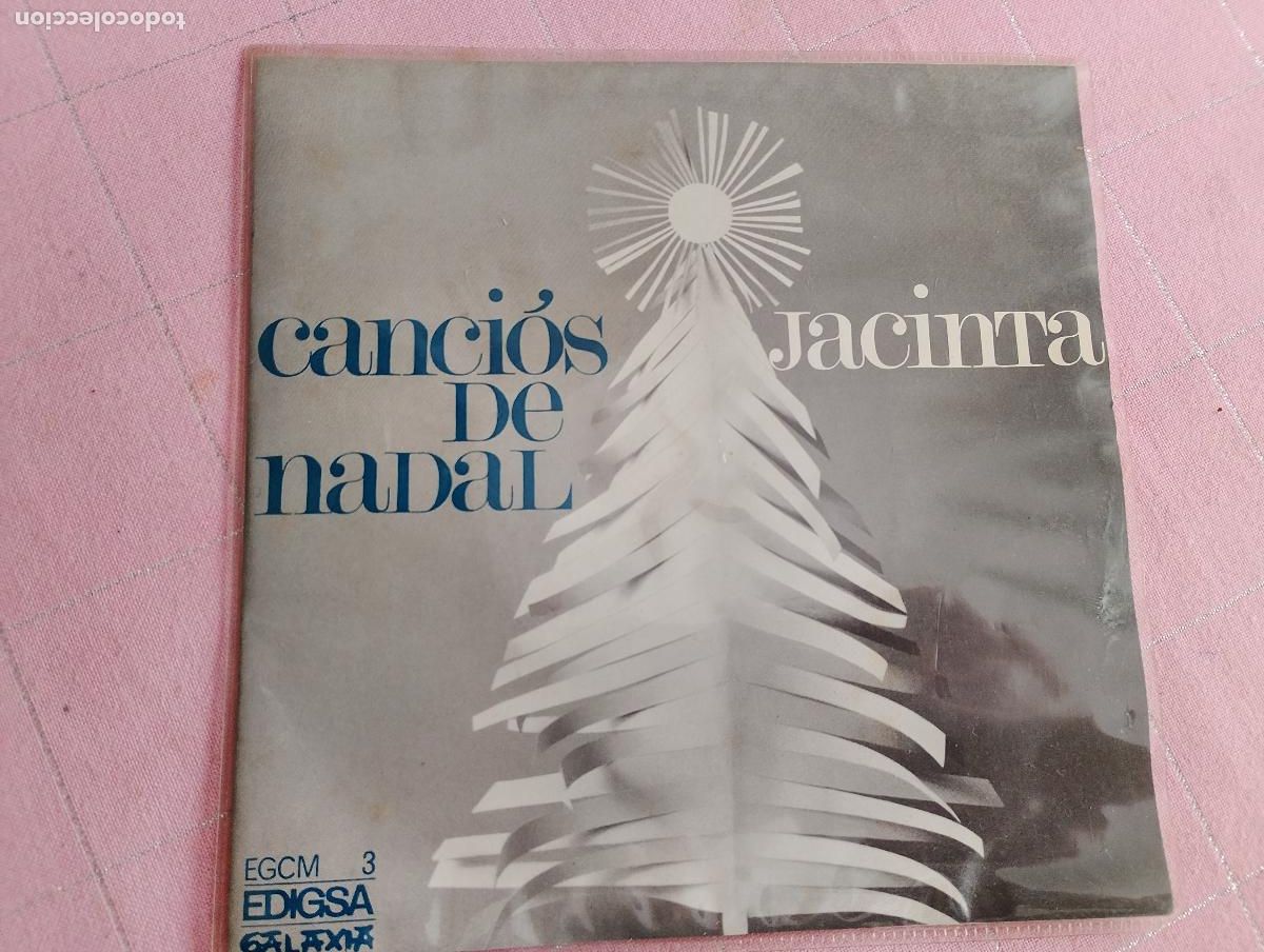 Discos de vinilo: Jacinta &ndash; Canci&oacute;s De Nadal,Noite De Pas = Stille Nach, Arbre Santo,Nadal Branca = White Christmas