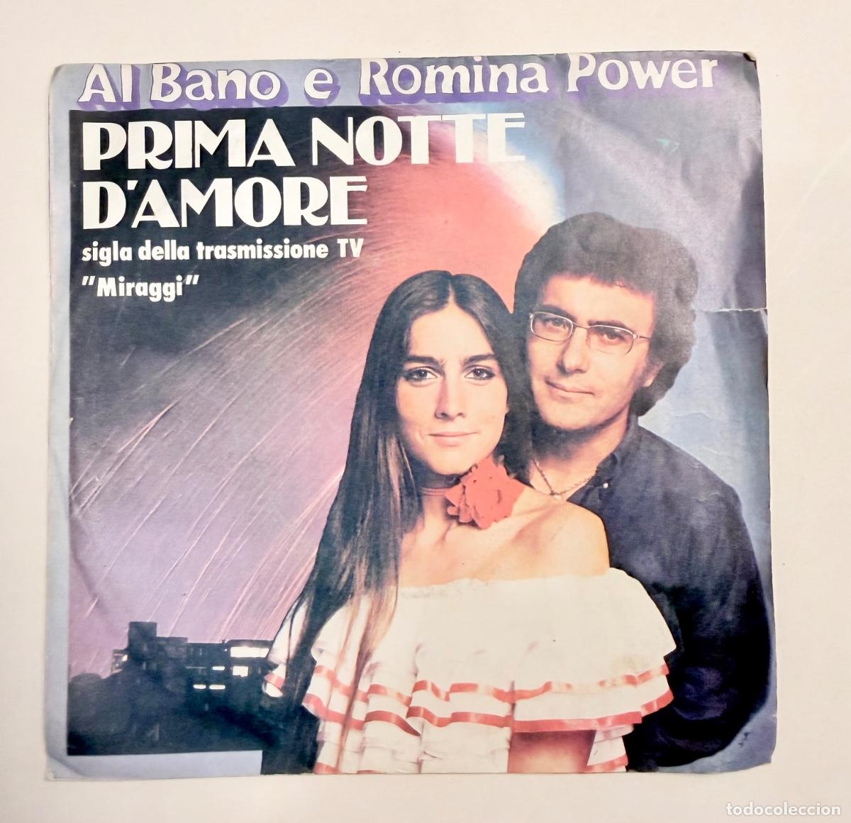 Discos de vinilo: Al Bano y Romina Power, Prima Notte D&acute;Amore