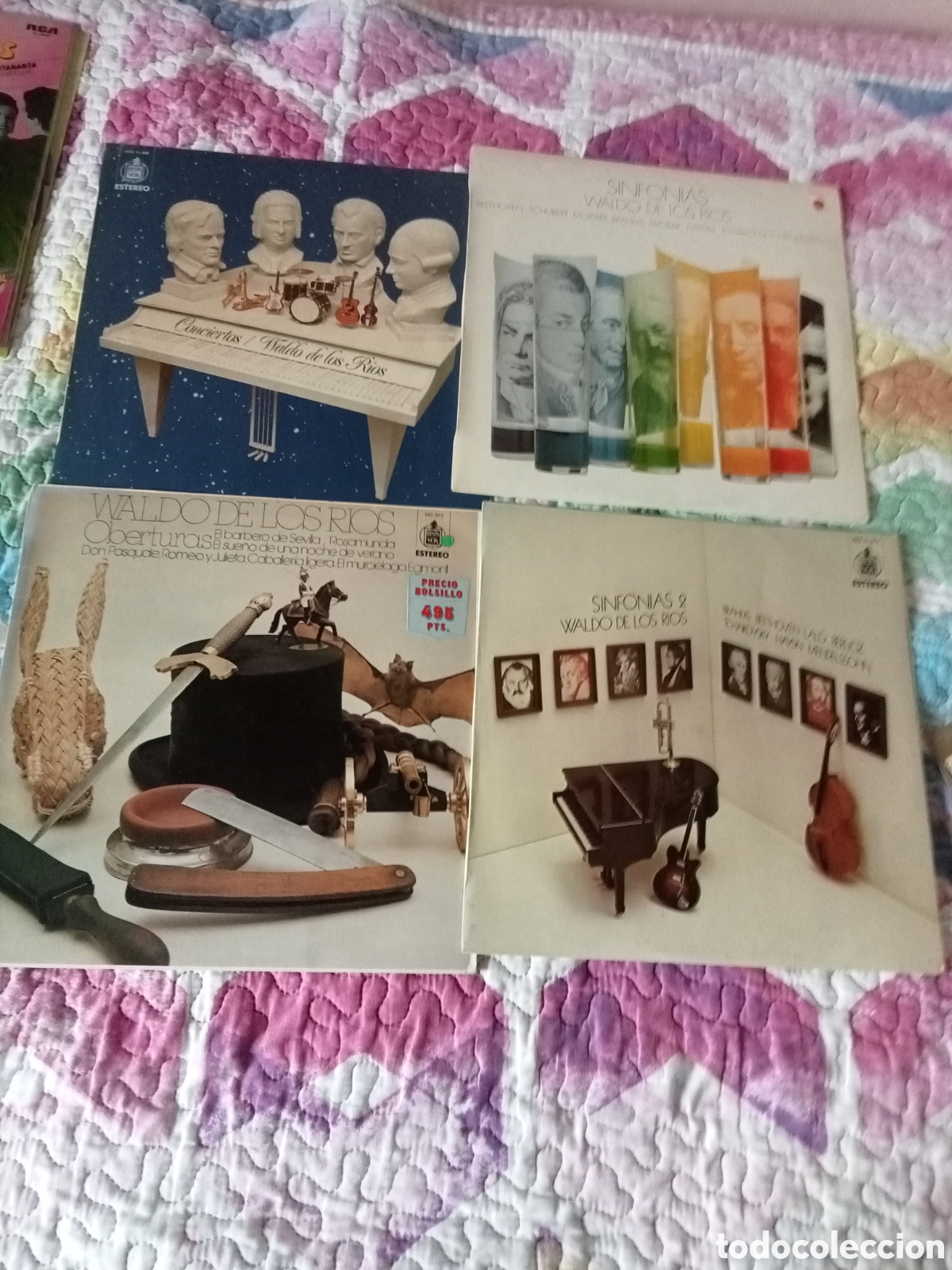 Discos de vinilo: Lote de discos de Waldo de los R&iacute;os - Foto 1