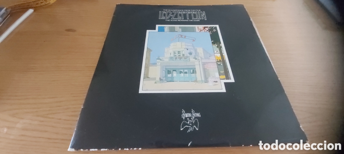 Discos de vinilo: Led Zeppelin &lrm;&ndash; The Soundtrack From The Film The Song Remains The Same , 2 LPs, ESPA&Ntilde;A 1976