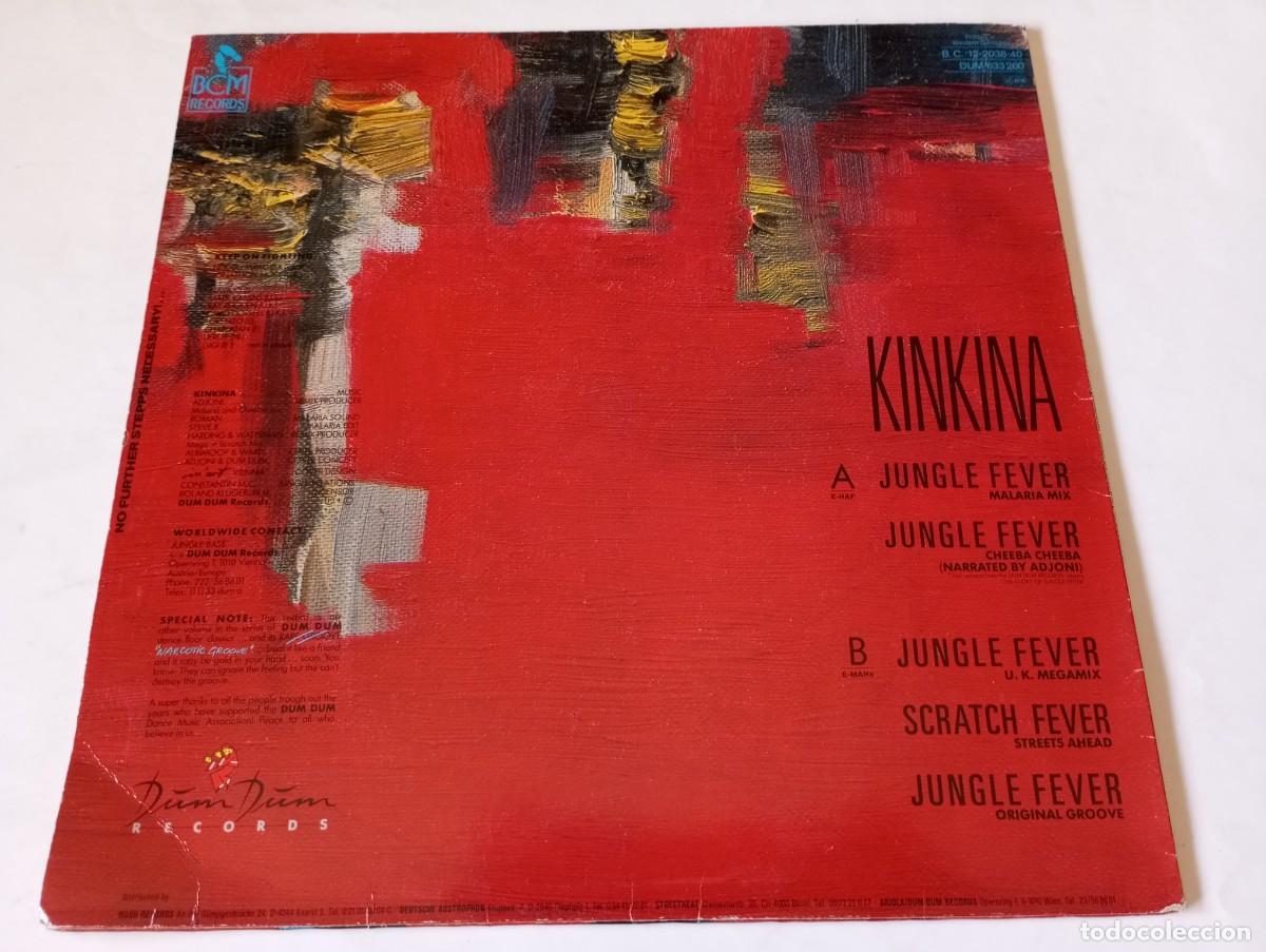 Discos de vinilo: Kinkina &ndash; Jungle Fever - 1987 - Foto 2