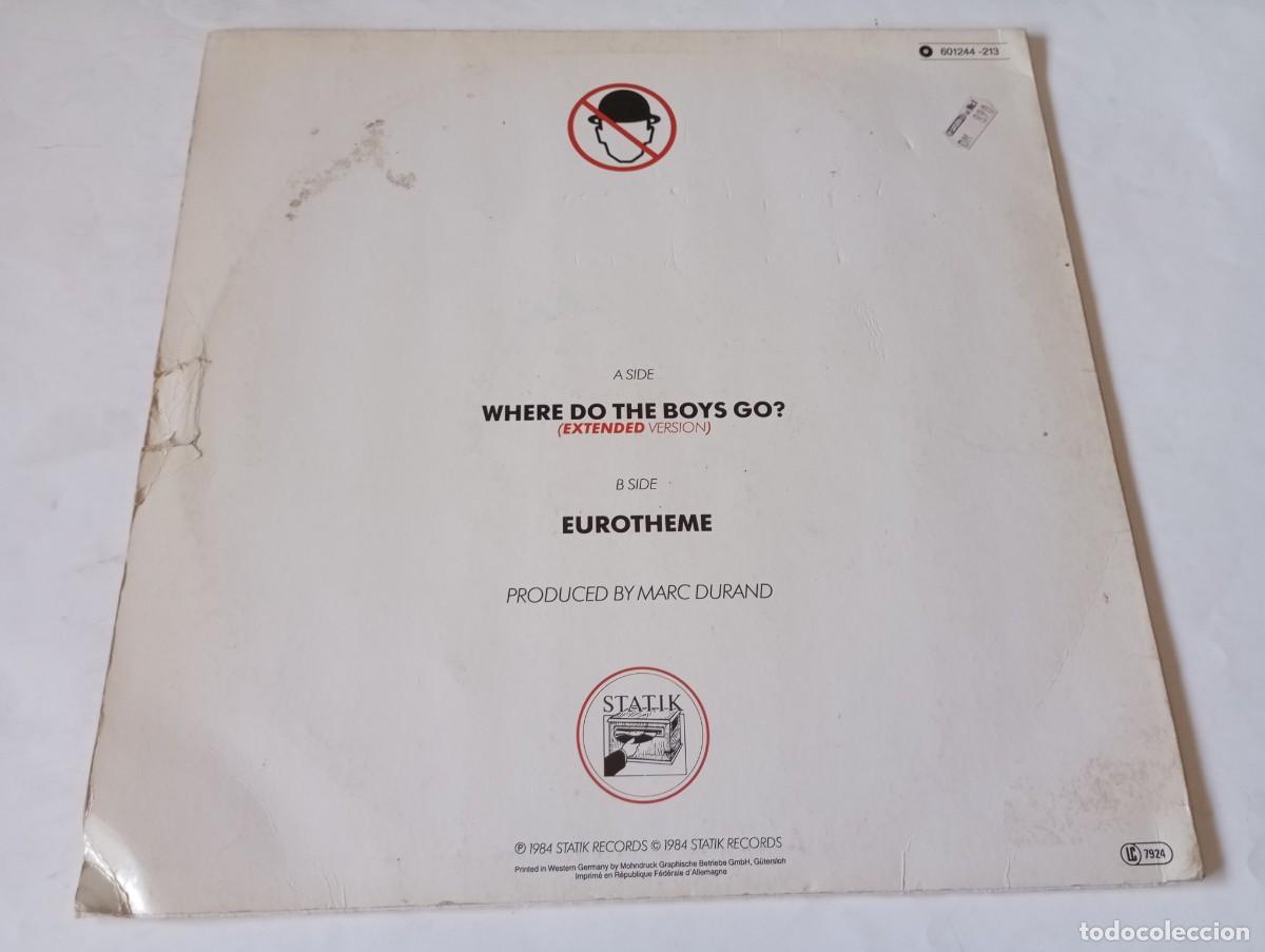 Discos de vinilo: Men Without Hats &ndash; Where Do The Boys Go? (Extended Version) - 1984 - Foto 2