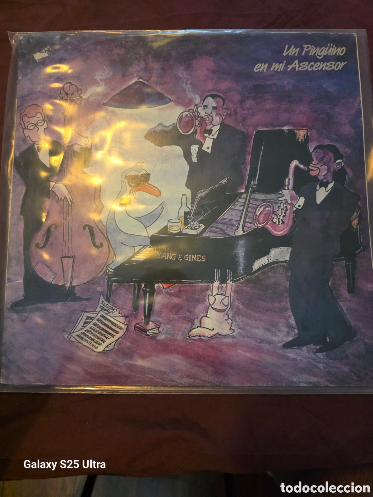 Discos de vinilo: UN PINGUINO EN MI ASCENSOR...LEER