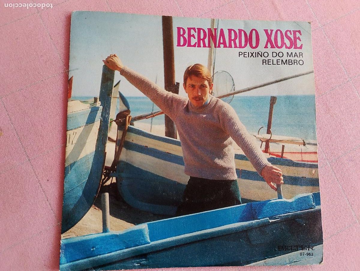 Discos de vinilo: Bernardo Xos&eacute; &ndash; Peixi&ntilde;o Do Mar / Relembro, 1971