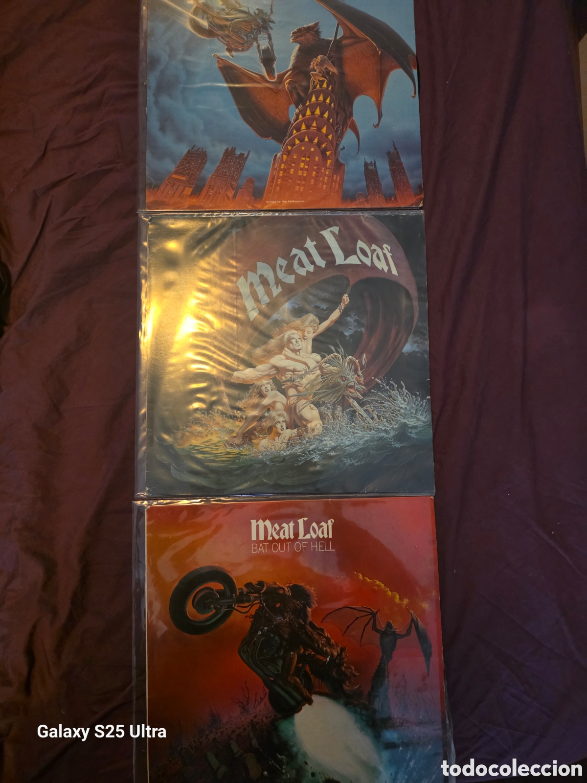 Discos de vinilo: LOTE MEAT LOAF..3 LPS