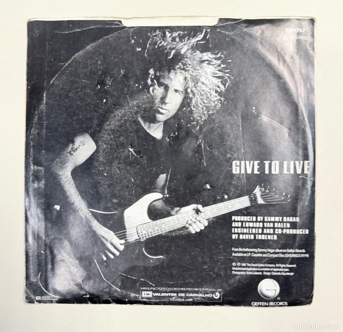 Discos de vinilo: Sammy Hagar - give to live - Foto 2