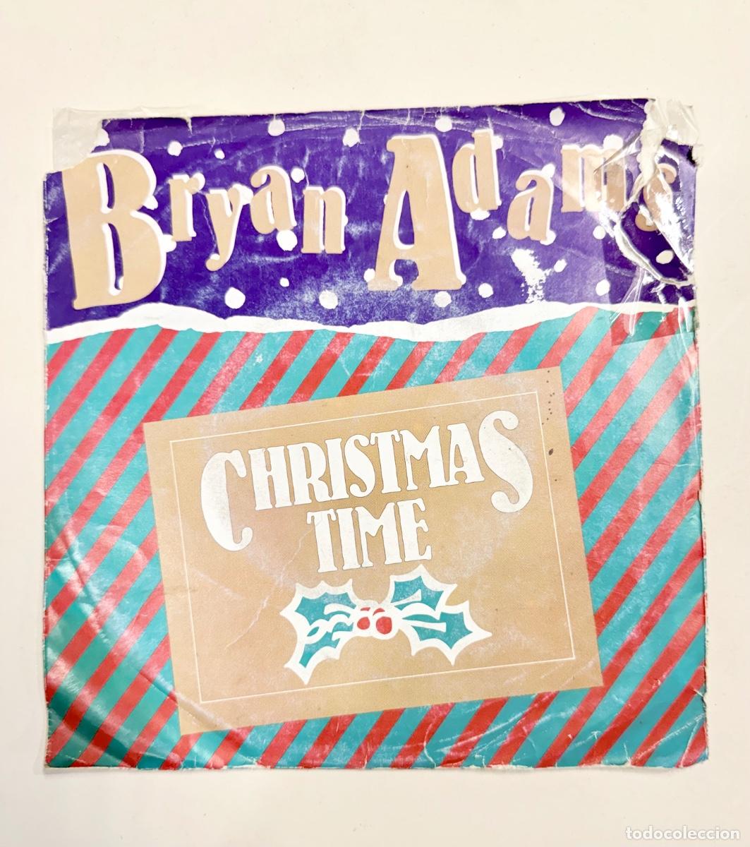 Discos de vinilo: Bryan Adams - Christmas time deteriorado - Foto 1