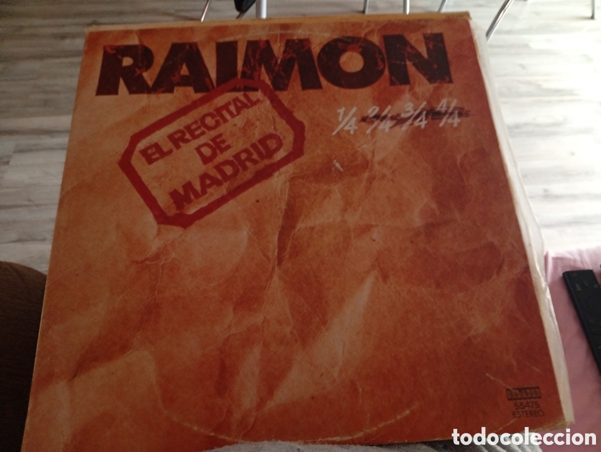 Vinyl records: Vinilo doble Raimon recital Madrid