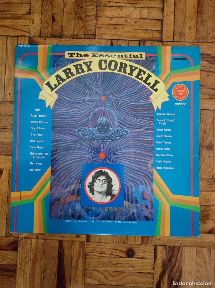 Vinyl-Schallplatten: Larry Coryell - The Essential (Doble Vinilo LP, 1975 Ed. Francesa Vanguard)