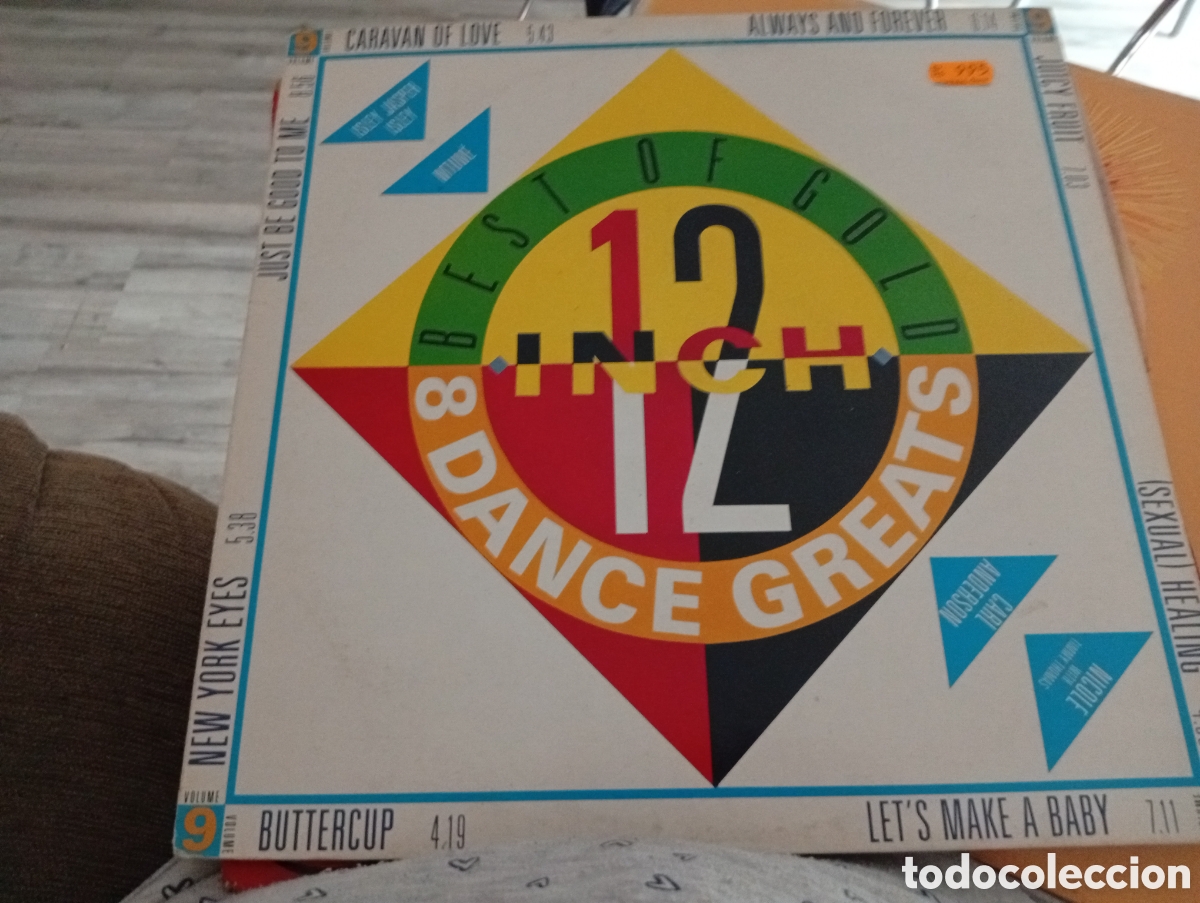 Vinyl records: Vinilo 8 dance greats perfecto estado