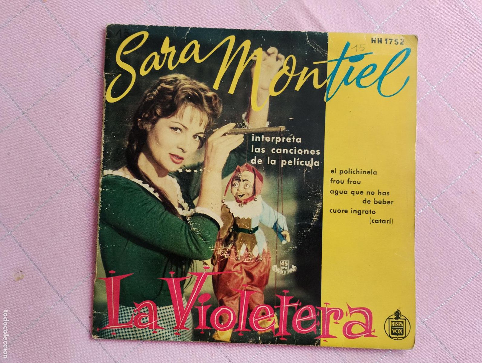 Discos de vinilo: Sara Montiel &lrm;&ndash; Interpreta Las Canciones De La Pelicula La Violetera, El Polichinela
