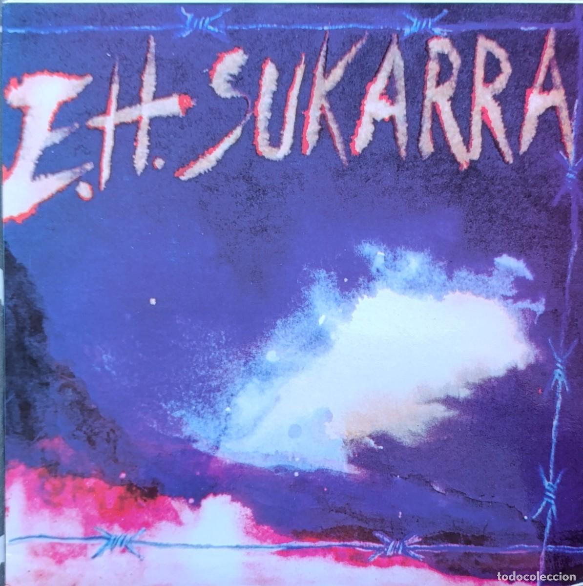 Discos de vinilo: E. H. SUKARRA &ndash; E. H. SUKARRA LP 1992 CON ENCARTE HARD ROCK METAL ESAN OZENKI NEGU GORRIAK