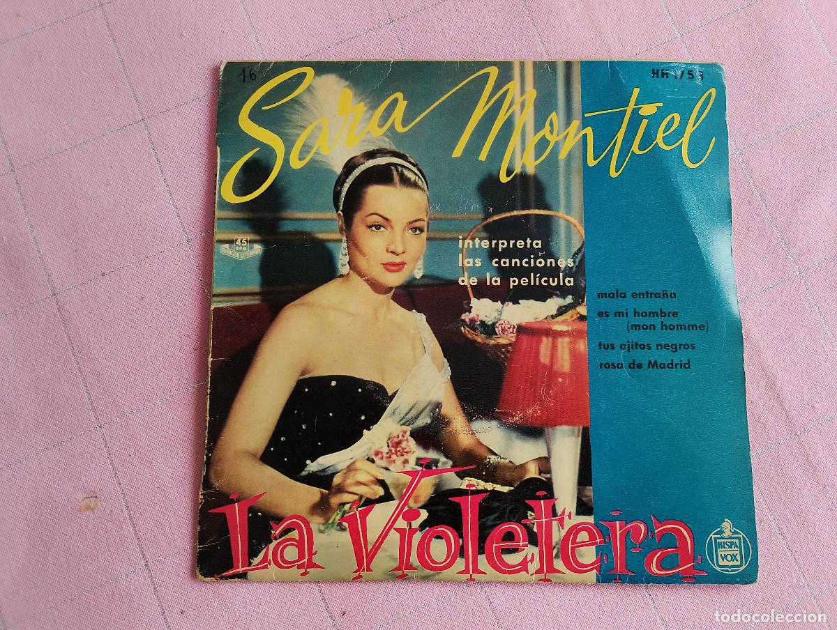 Discos de vinilo: Sara Montiel &ndash; Interpreta Las Canciones De La Pel&iacute;cula &rdquo;La Violetera&rdquo;, Mala Entra&ntilde;a