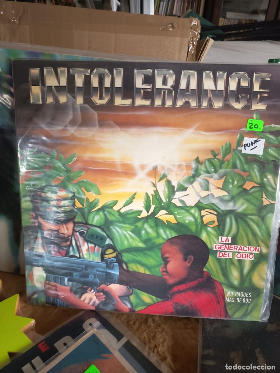 Discos de vinilo: LP INTOLERANCE ,( PUNK),1993 Spain
