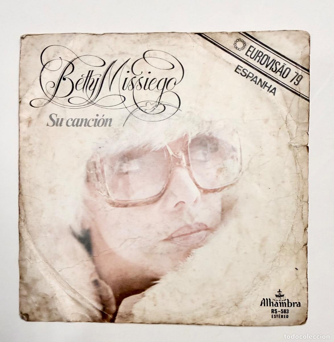 Discos de vinilo: Betty Missiego - su canci&oacute;n