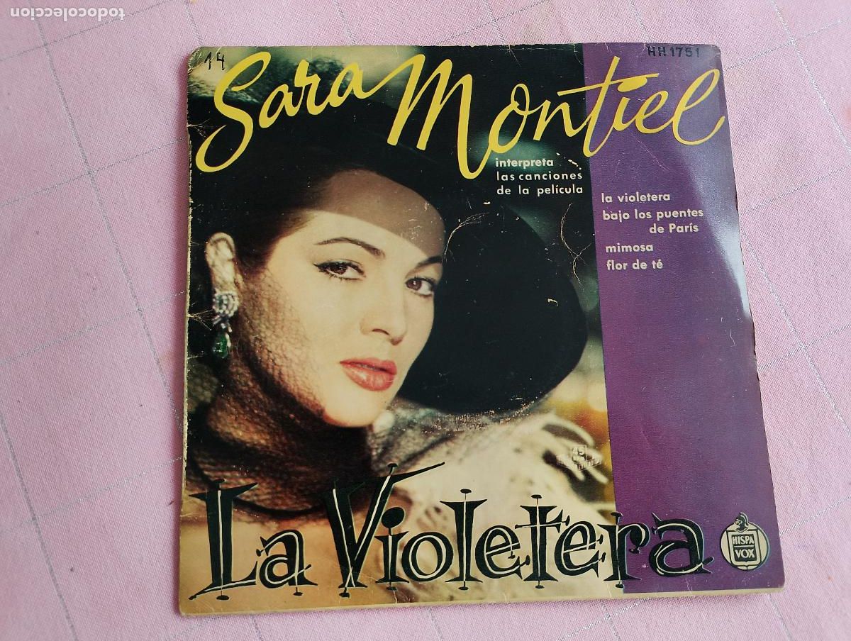 Discos de vinilo: Sara Montiel &ndash; Interpreta Las Canciones De La Pel&iacute;cula &rdquo;La Violetera&rdquo;, La Violetera, 1958