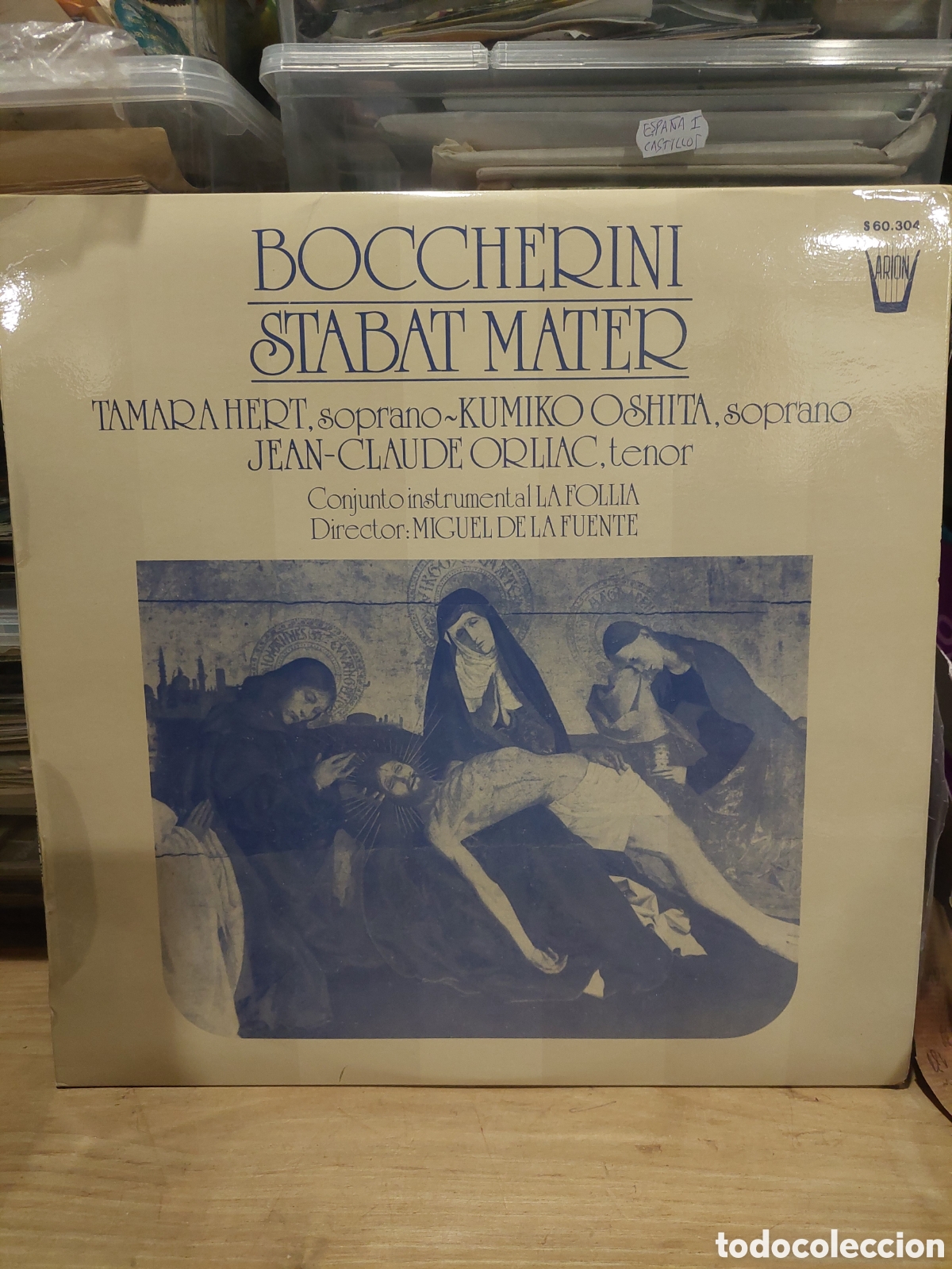 Vinyl records: Lp Luigi biccherini stabat mater t&aacute;mara Hertz soprano ,kumiko osita ver m&aacute;s lotes