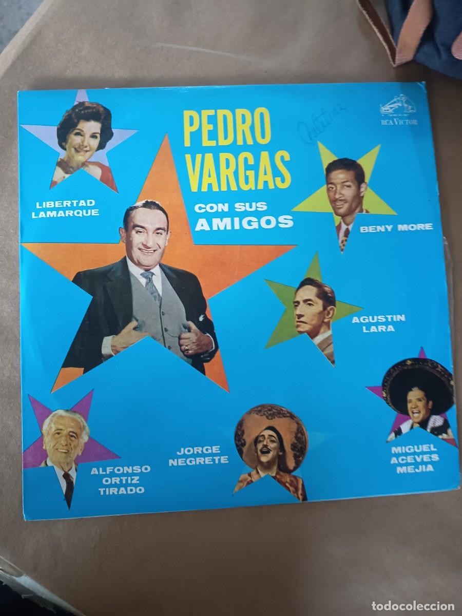Disques de vinyle: LP PEDRO VARGAS CON SUS AMIGOS