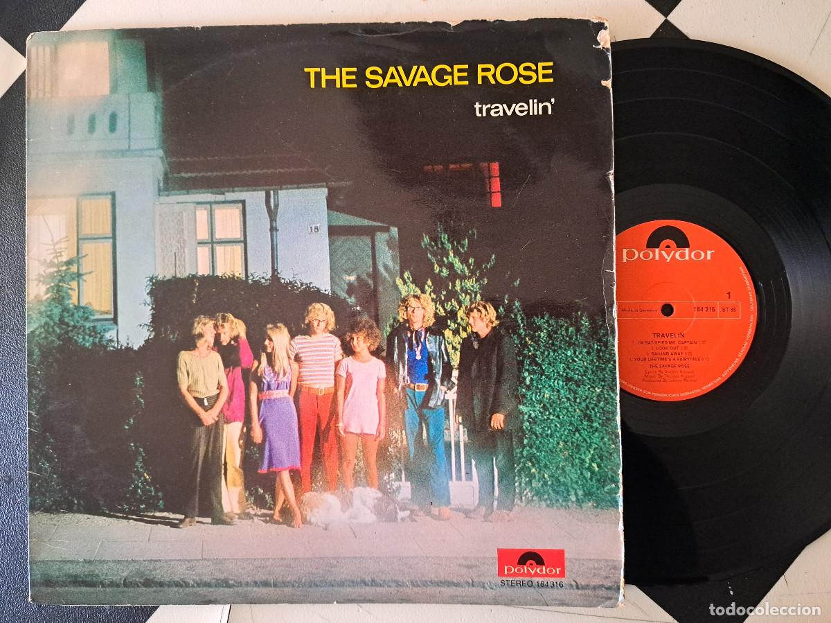 Discos de vinilo: LP The Savage Rose &ndash; Travelin' 1969 vg/vg+