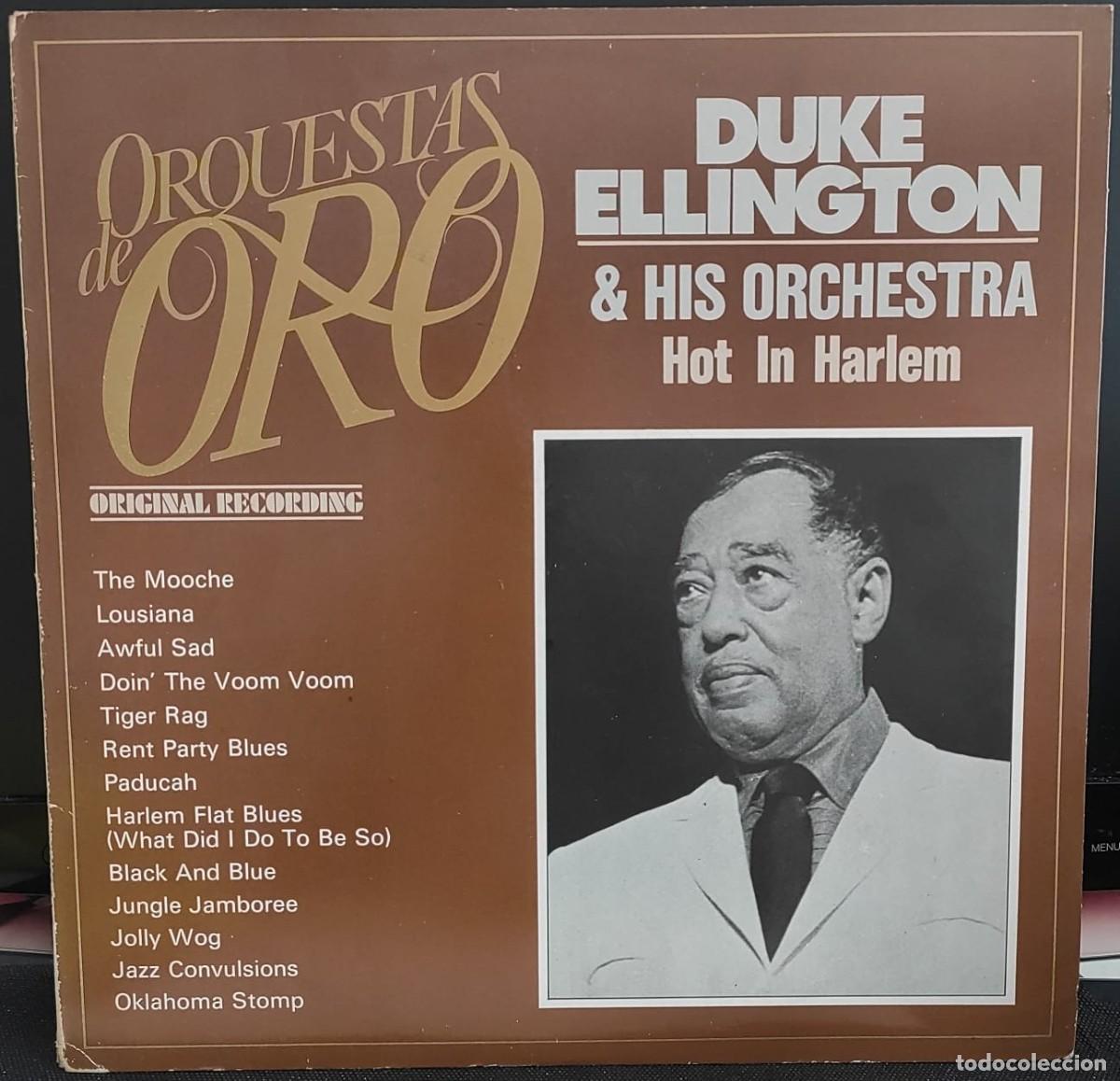 Discos de vinilo: Vinilo LP Duke Ellington - Hot In Harlem [Edici&oacute;n Espa&ntilde;a WEA 1984]