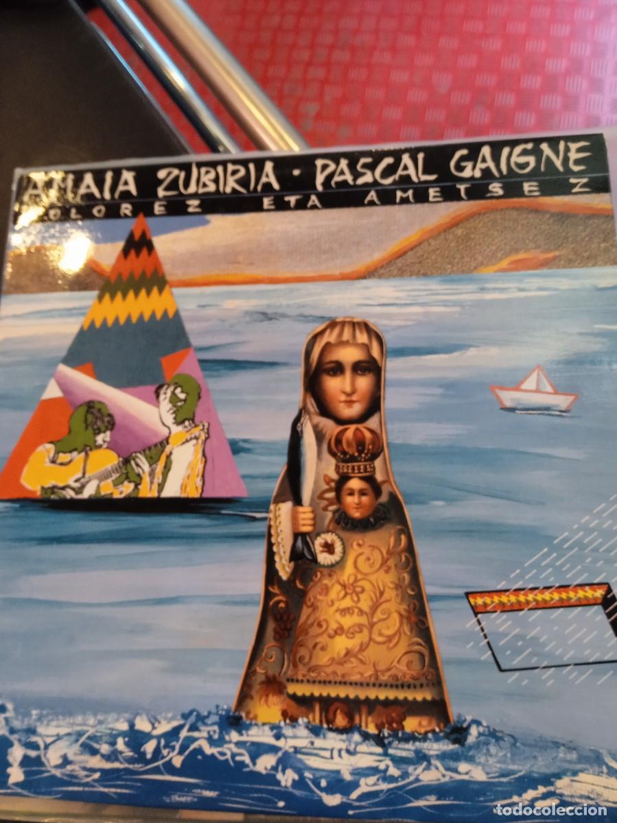 Discos de vinilo: AMAIA ZUBIRIA / PASCAL GAIGNE- KOLOREZ ETA AMETSEZ. LP