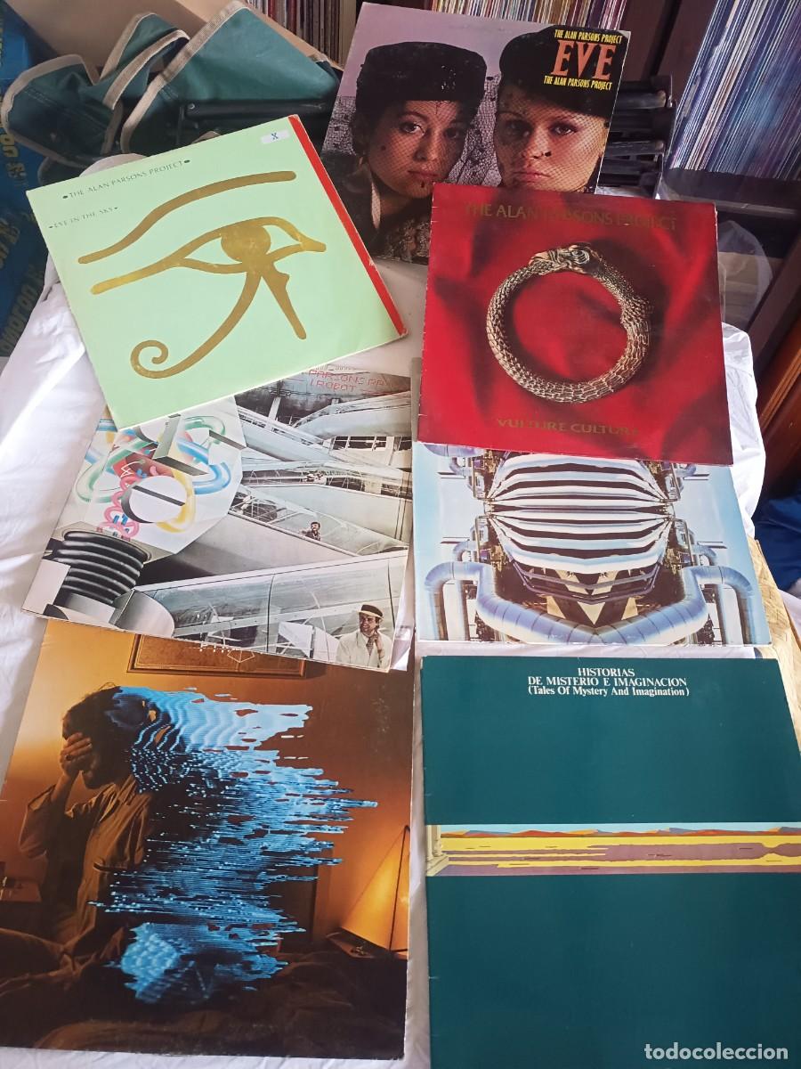 Disques de vinyle: LP LOTE ALAN PARSON,( 7 DISCOS)