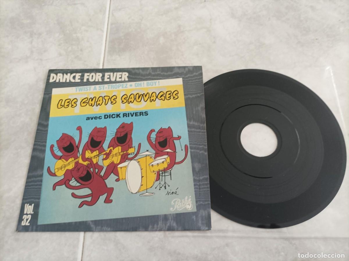 Discos de vinilo: Les chats sauvages single raro -ver fotos-