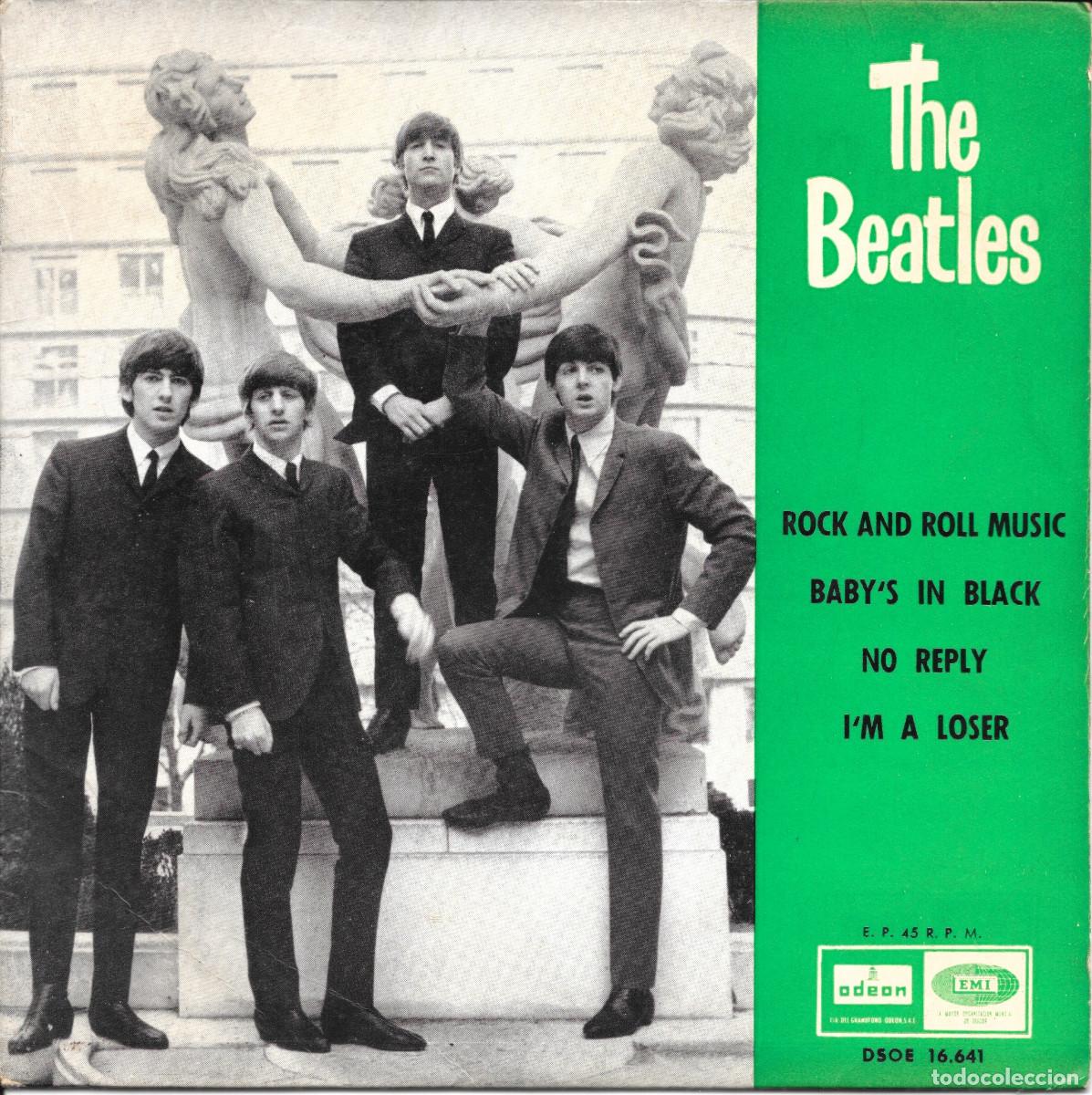 Discos de vinilo: EP Rock and Roll Music / Baby's in black / No reply / I'm a loser - Beatles