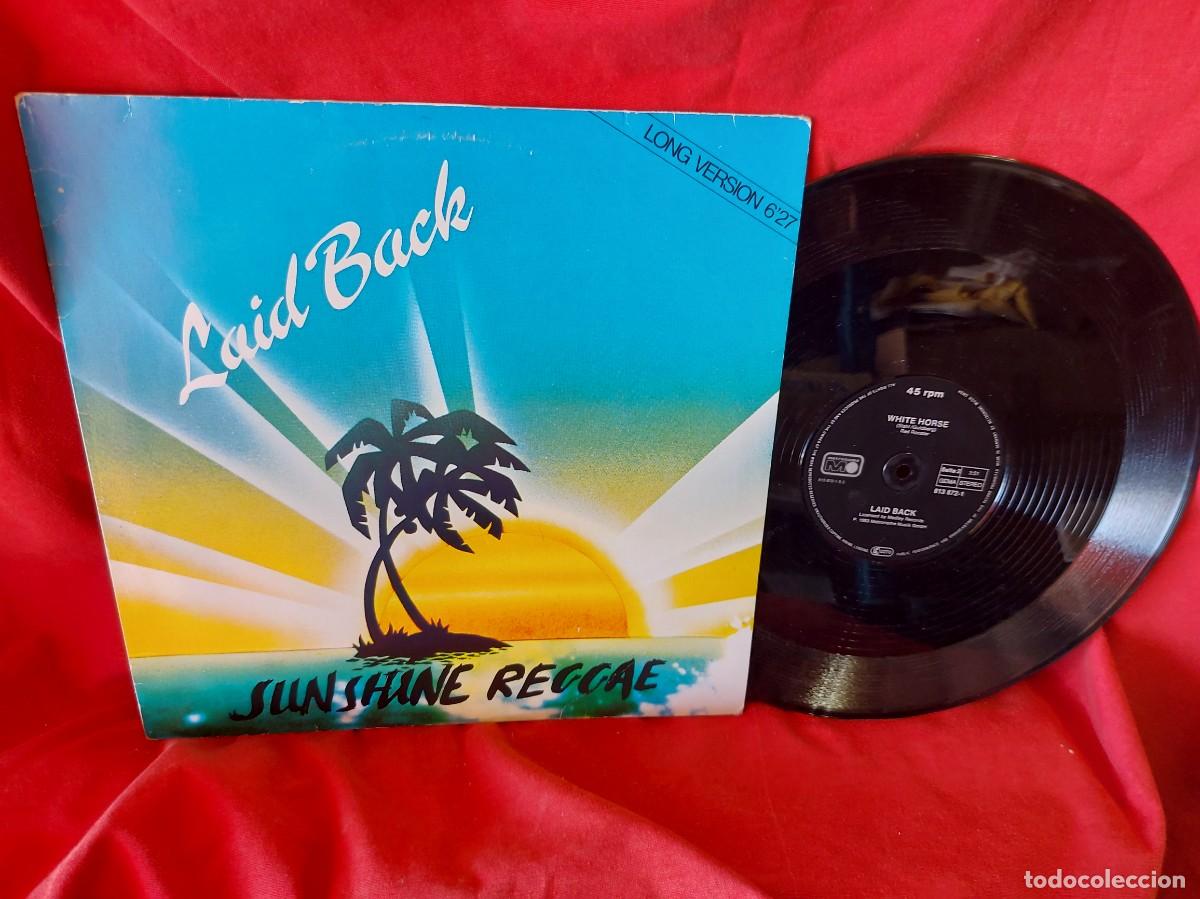 Discos de vinilo: MAXI SINGLE LAID BACK Sunshine reggae 1983 ) ( PEDIDOS MINIMOS 10 &euro; ) CAJA N.&ordm; 3 - LP