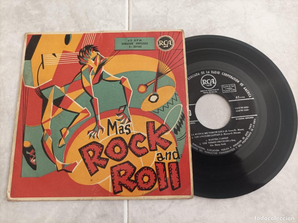 Discos de vinilo: Mas rock and roll ep -LEER y ver fotos-