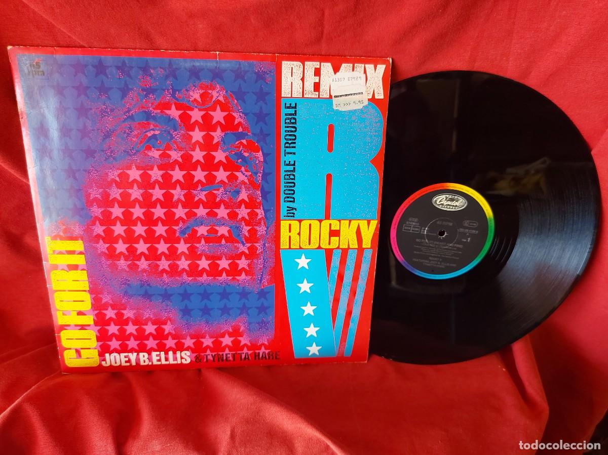 Discos de vinilo: MAXI SINGLE ROCKY V 1990 ( PEDIDOS MINIMOS 10 &euro; ) CAJA N.&ordm; 3 - LP