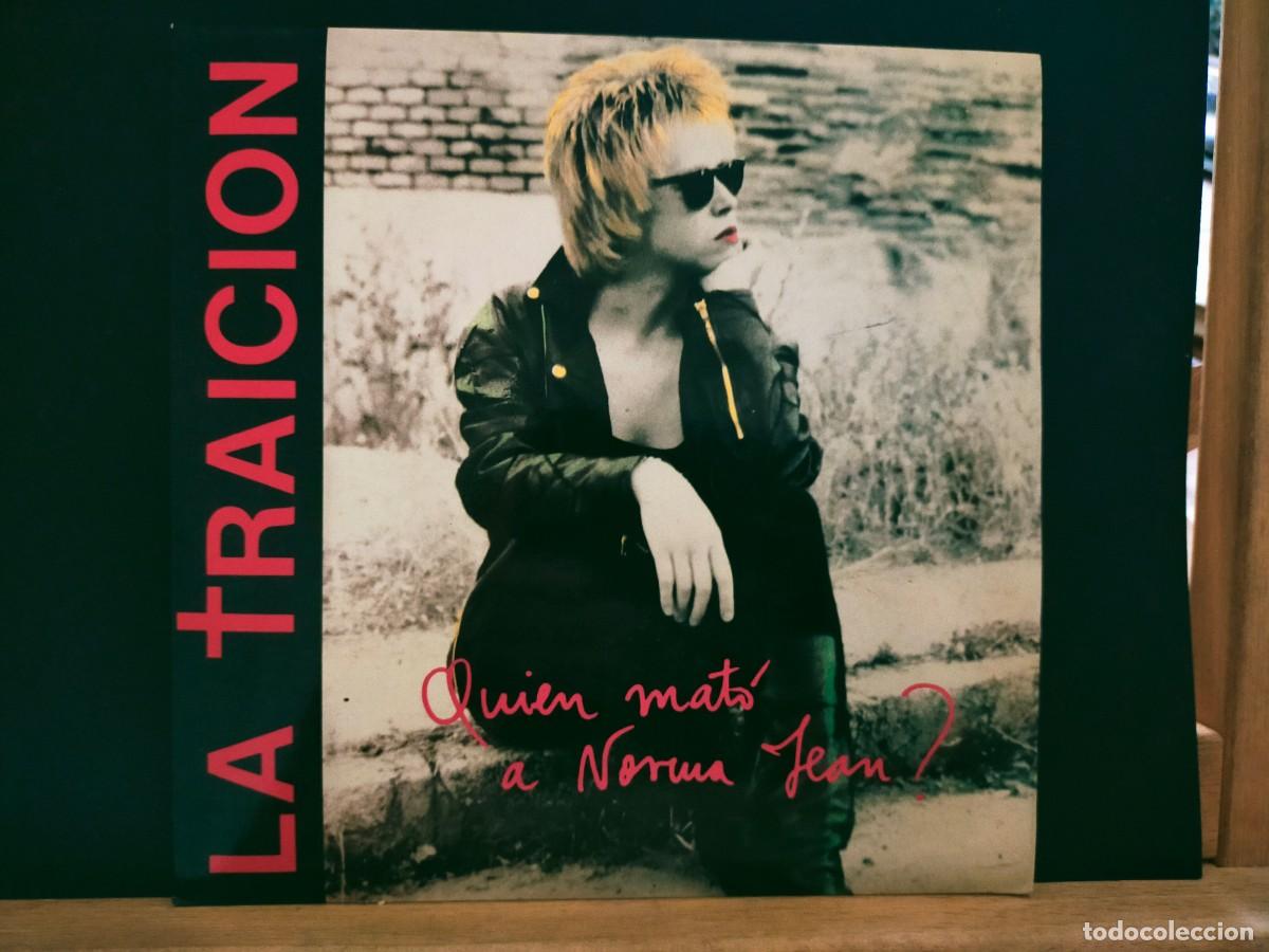 Discos de vinilo: LA TRAICI&Oacute;N. &iquest;QUI&Eacute;N MAT&Oacute; A NORMA JEAN? GRABACIONES INCONTROLADAS. 1 TEMA AMBAS CARAS. 1991