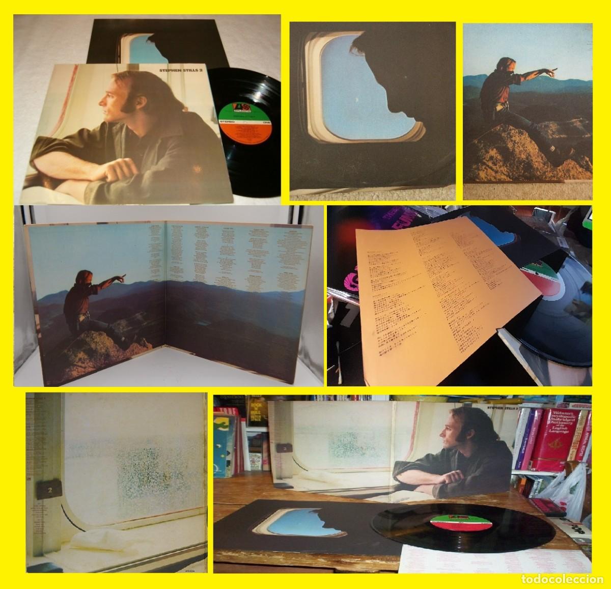 Discos de vinilo: STEPHEN STILLS / Stills 2 - 1971 CLAPTON DR JOHN J GARCIA SUPER 1&ordf; PRESS JAPAN + ENCARTE + INSERTO,