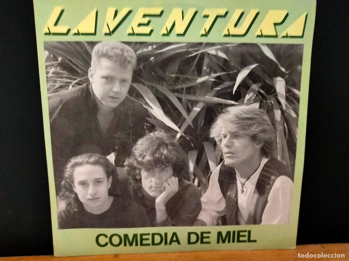 Discos de vinilo: LAVENTURA. COMEDIA DE MIEL. VIRGIN ESPA&Ntilde;A. 1 TEMA. AMBAS CARAS. 1991