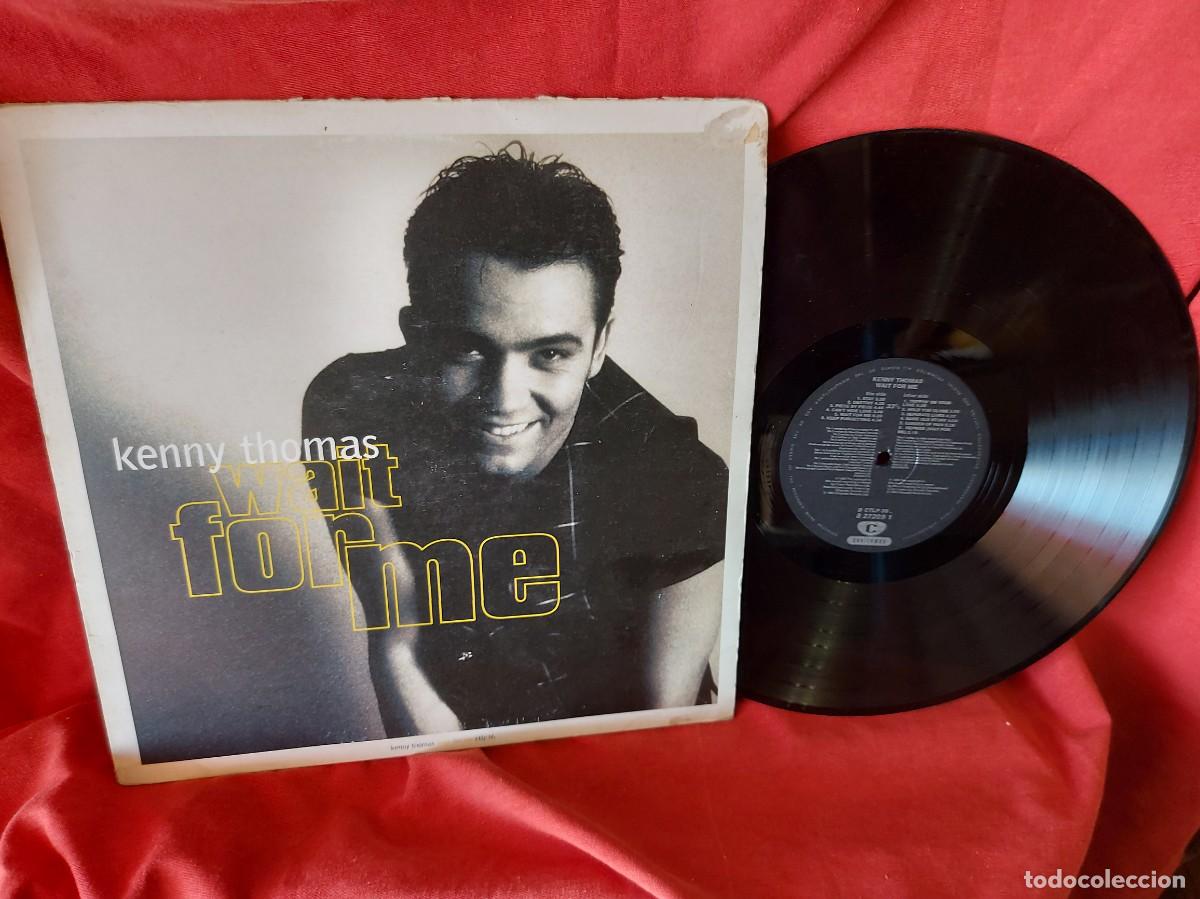 Discos de vinilo: LP KENNY THOMAS , WAIT FOR ME 1973 ( PEDIDOS MINIMOS 10 &euro; ) CAJA N.&ordm; 3 - LP