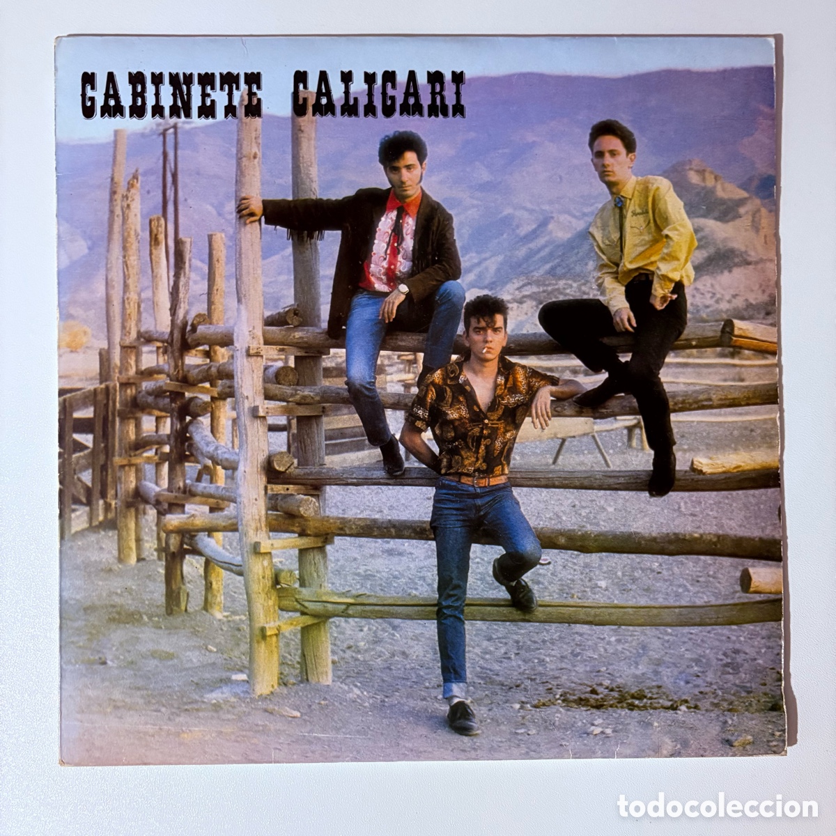 Discos de vinilo: lp Gabinete Caligari &ndash; Que Dios Reparta Suerte edicion espa&ntilde;ola de 1983