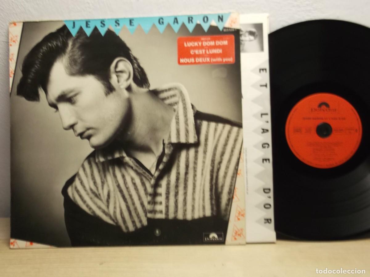 Discos de vinilo: Et l'Age d'Or Lucky - Jesse Garon LP 1984 FRANCE