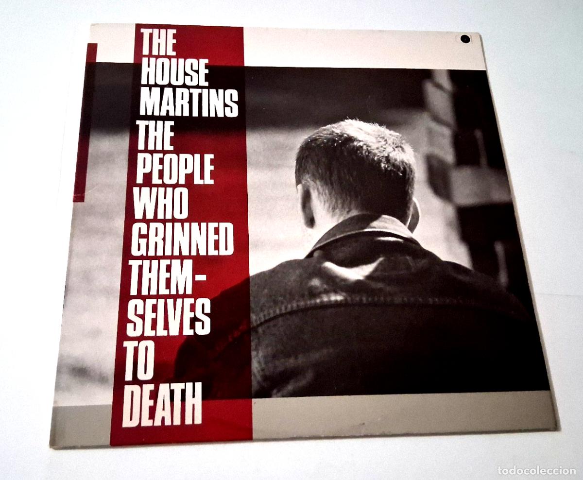 Discos de vinilo: THE HOUSEMARTINS &rdquo;THE PEOPLE WHO GRINNED THEMSELVES TO DEATH&rdquo; LP VINYL 12&rdquo; G/BE