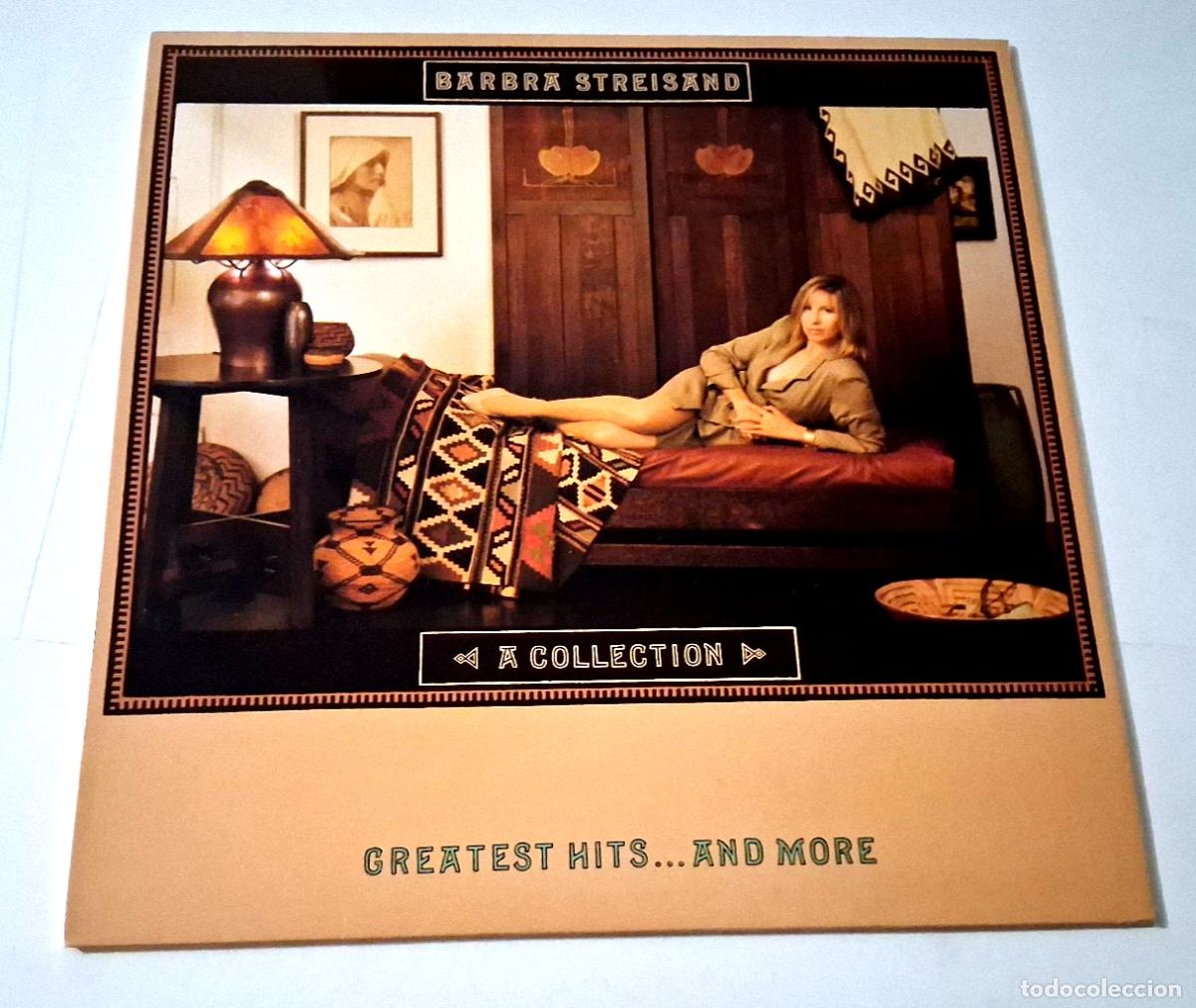 Discos de vinilo: BARBRA STREISAND &rdquo;A COLLECTION GREATEST HITS&rdquo; LP VINYL 12&rdquo; VG/MBE VG/MBE +ENCART