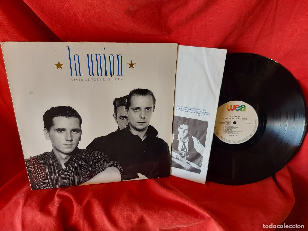 Discos de vinilo: LP LA UNI&Oacute;N VIVIR AL ESTE DEL ED&Eacute;N 1988 ( PEDIDOS MINIMOS 10 &euro; ) CAJA N.&ordm; 3 - LP