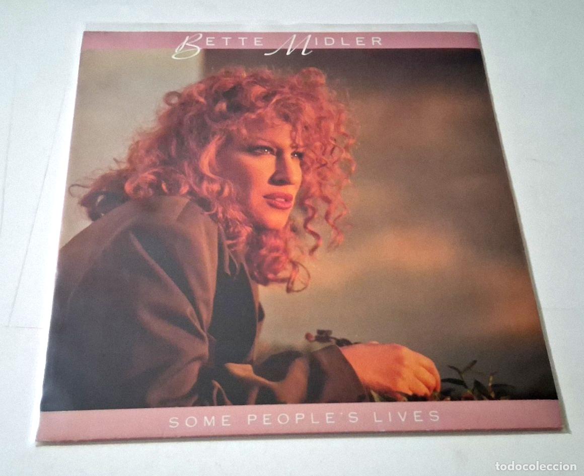 Discos de vinilo: BETTE MIDLER &rdquo;SOME PEOPLE'S LIVES&rdquo; LP VINYL 12&rdquo; VG/MBE VG/MBE +ENCARTE