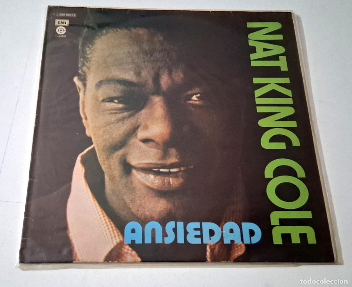 Discos de vinilo: NAT KING COLE &rdquo;ANSIEDAD&rdquo; LP VINYL 12&rdquo; VG/MBE VG/MBE