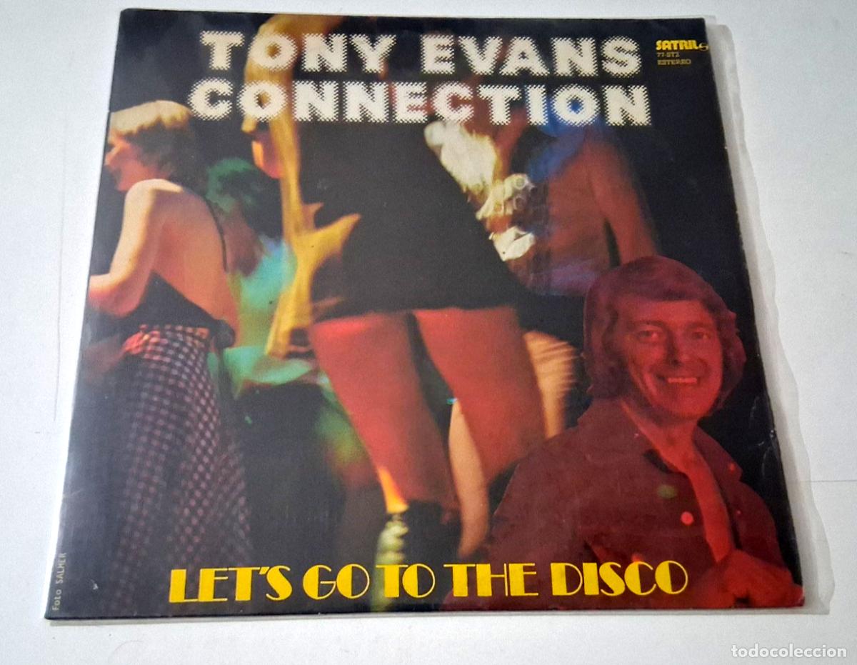 Discos de vinilo: TONY EVANS CONNECTION &rdquo;LET'S GO TO THE DISCO&rdquo; LP VINYL 12&rdquo; G/BE G/BE