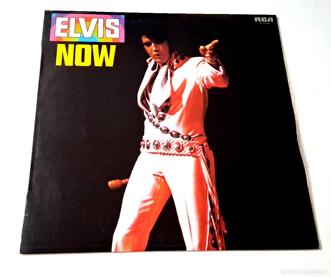 Discos de vinilo: ELVIS PRESLEY &rdquo;ELVIS NOW&rdquo; LP VINYL 12&rdquo; VG/MBE VG/MBE