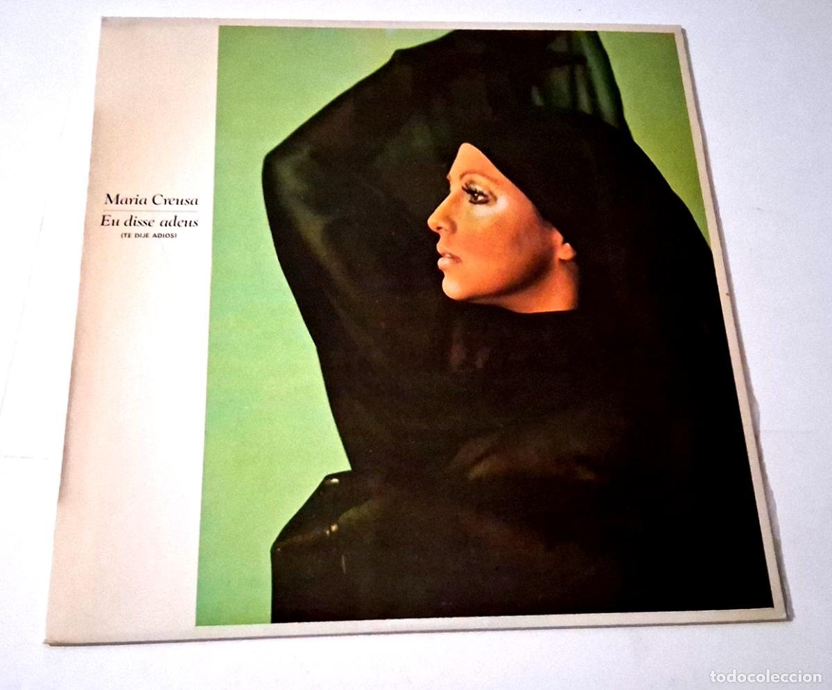 Discos de vinilo: MARIA CREUSA &rdquo;EU DISSE ADEUS&rdquo; LP VINYL 12&rdquo; VG/MBE VG/MBE
