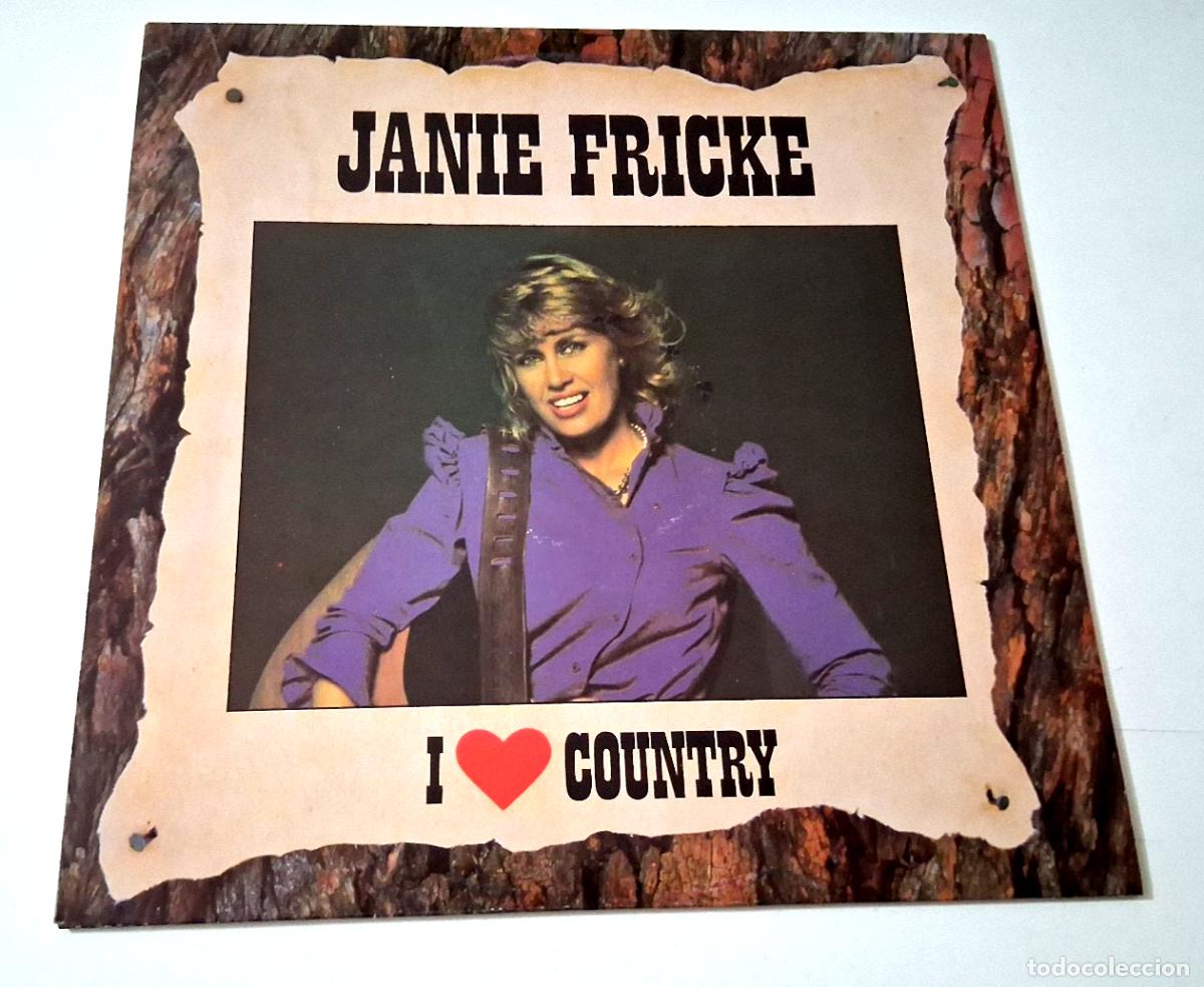 Discos de vinilo: JANIE FRICKE &rdquo;I LOVE COUNTRY&rdquo; LP VINYL 12&rdquo; G/BE G/BE
