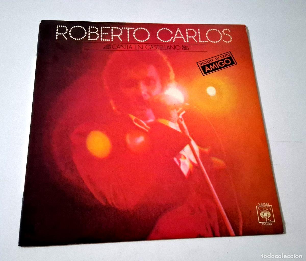 Discos de vinilo: ROBERTO CARLOS &rdquo;CANTA EN CASTELLANO&rdquo; LP VINYL 12&rdquo; G/BE G/BE