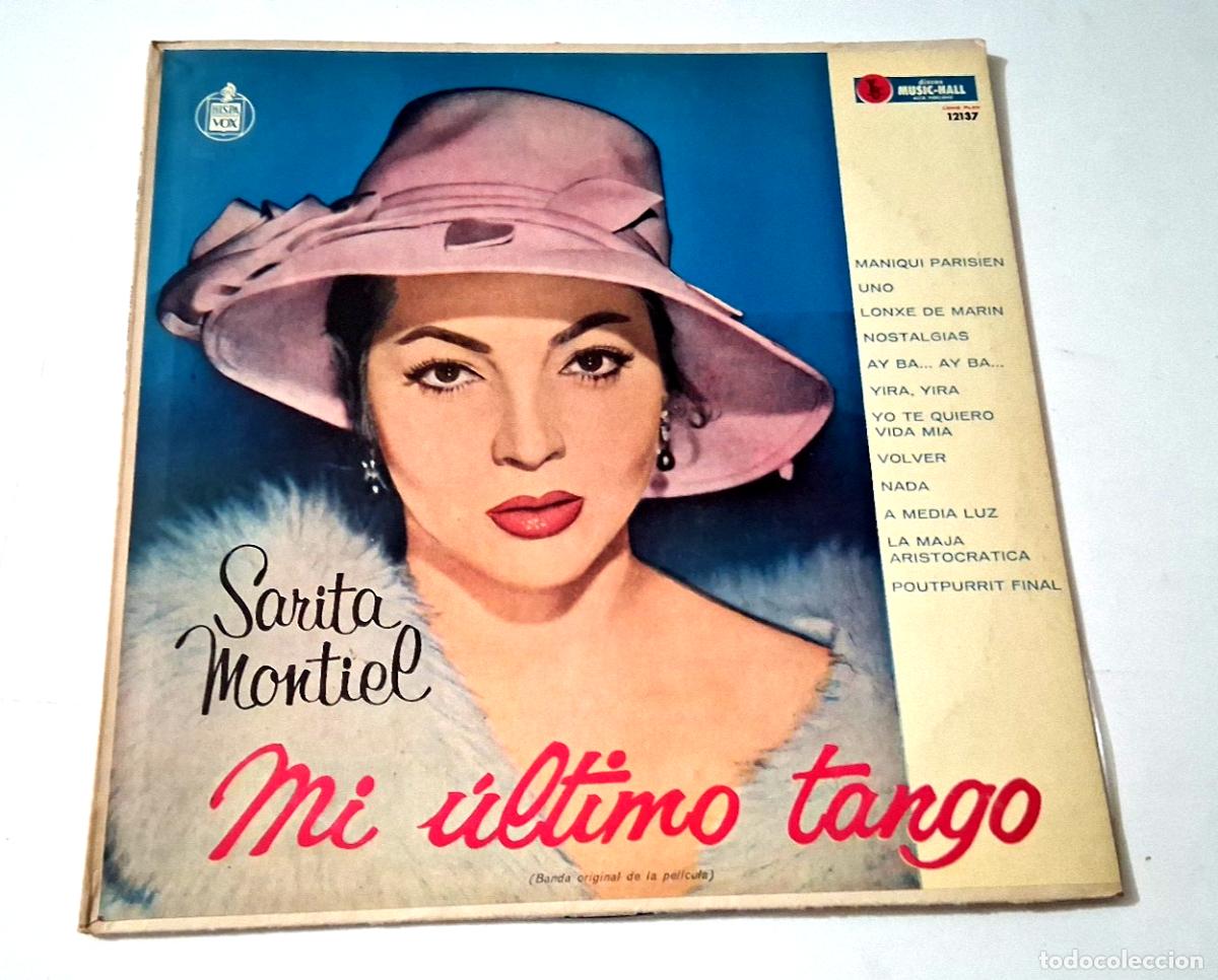 Discos de vinilo: SARA MONTIEL &rdquo;MI ULTIMO TANGO&rdquo; LP VINYL 12&rdquo; VG/MBE A/A BANDA SONORA ORIGINAL